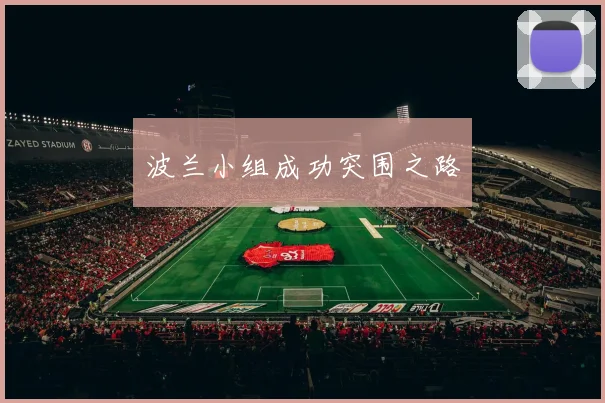 波兰小组成功突围之路