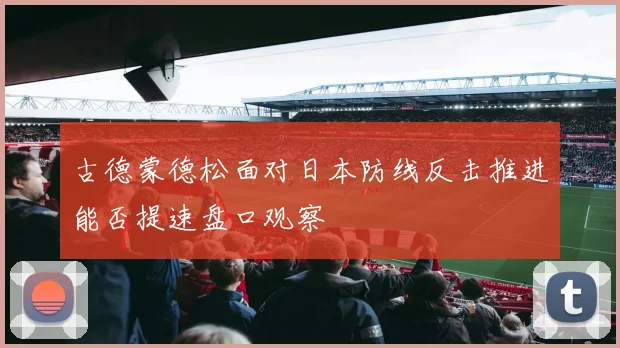 古德蒙德松面对日本防线反击推进能否提速盘口观察
